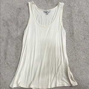 BKE Cream Relaxed Tank Top